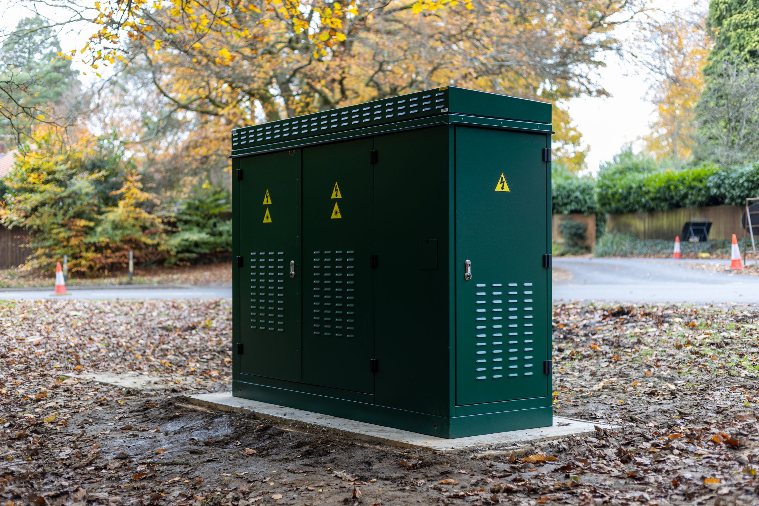 Gigaclear FTTH cabinet